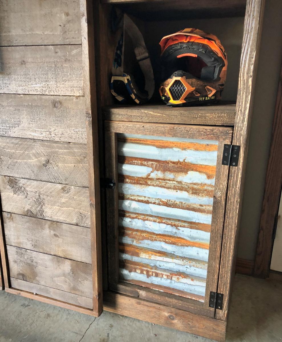 Barn Door Garage Storage Ana White